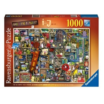 1000 pc Puzzle - Awesome Alphabet I & J