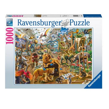 1000 pc Puzzle - Chaos in Gallery Museum