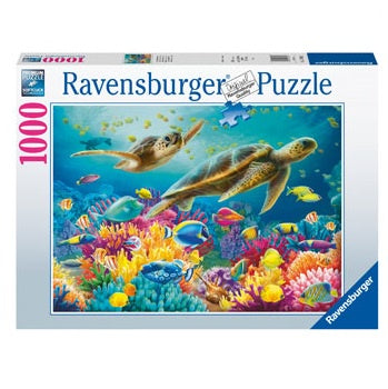 1000 pc Puzzle - Blue Underwater World