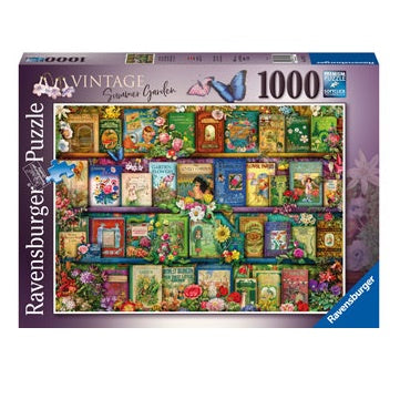 1000 pc Puzzle - Vintage Summer Garden