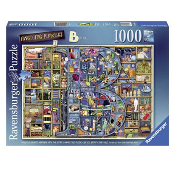 1000 pc Puzzle - Awesome Alphabet B