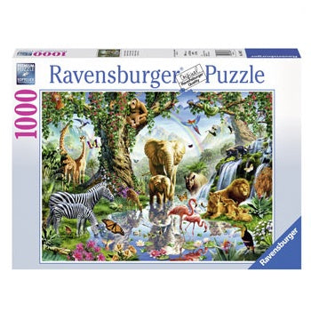 1000 pc Puzzle - Adventures in the Jungle