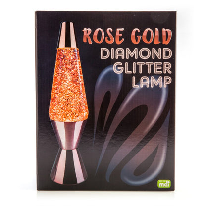 Diamond Glitter Lamp - Rose Gold