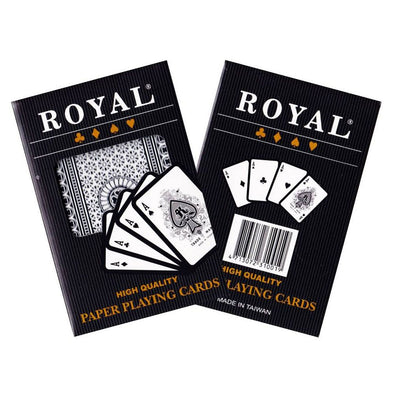 Playing Cards - Single Deck  Plastic Coated Paper