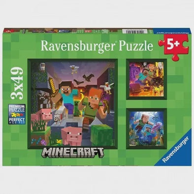 3x49 pc puzzle- Minecraft