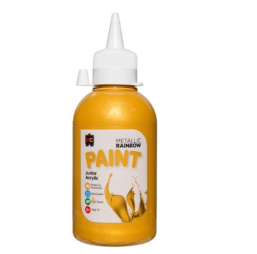 Metallic Rainbow Paint