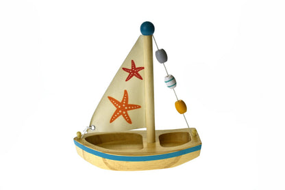 Wooden Toy Sailboat
