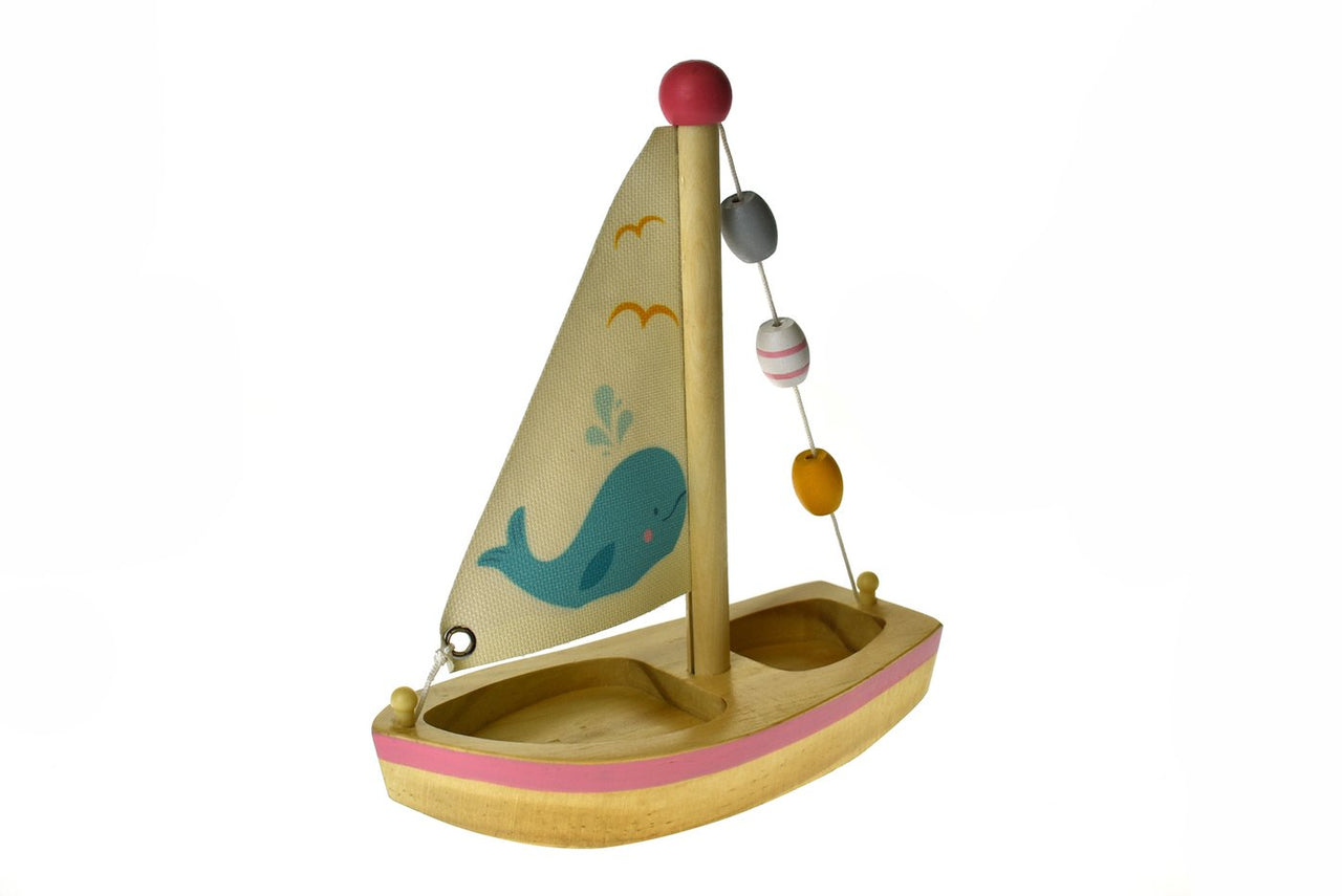 Wooden Toy Sailboat