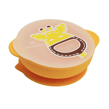Self Feeding Suction Bowl with Lid