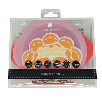 Self Feeding Suction Bowl with Lid
