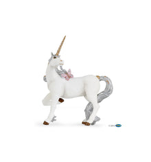 Silver Unicorn Figurine