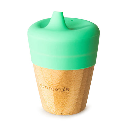 Bamboo Cup with Sippy Feeder