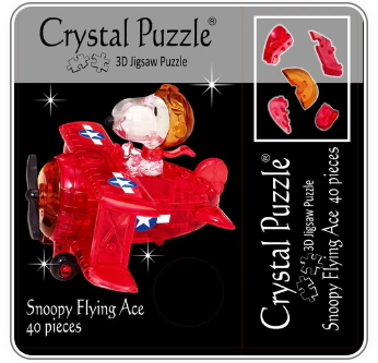 40 pc Crystal Puzzle - Snoopy Flying Ace