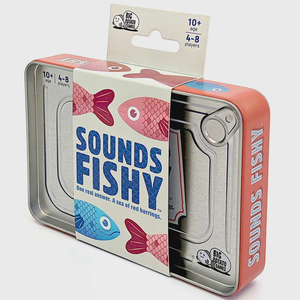 Sounds Fishy Tin Card Game