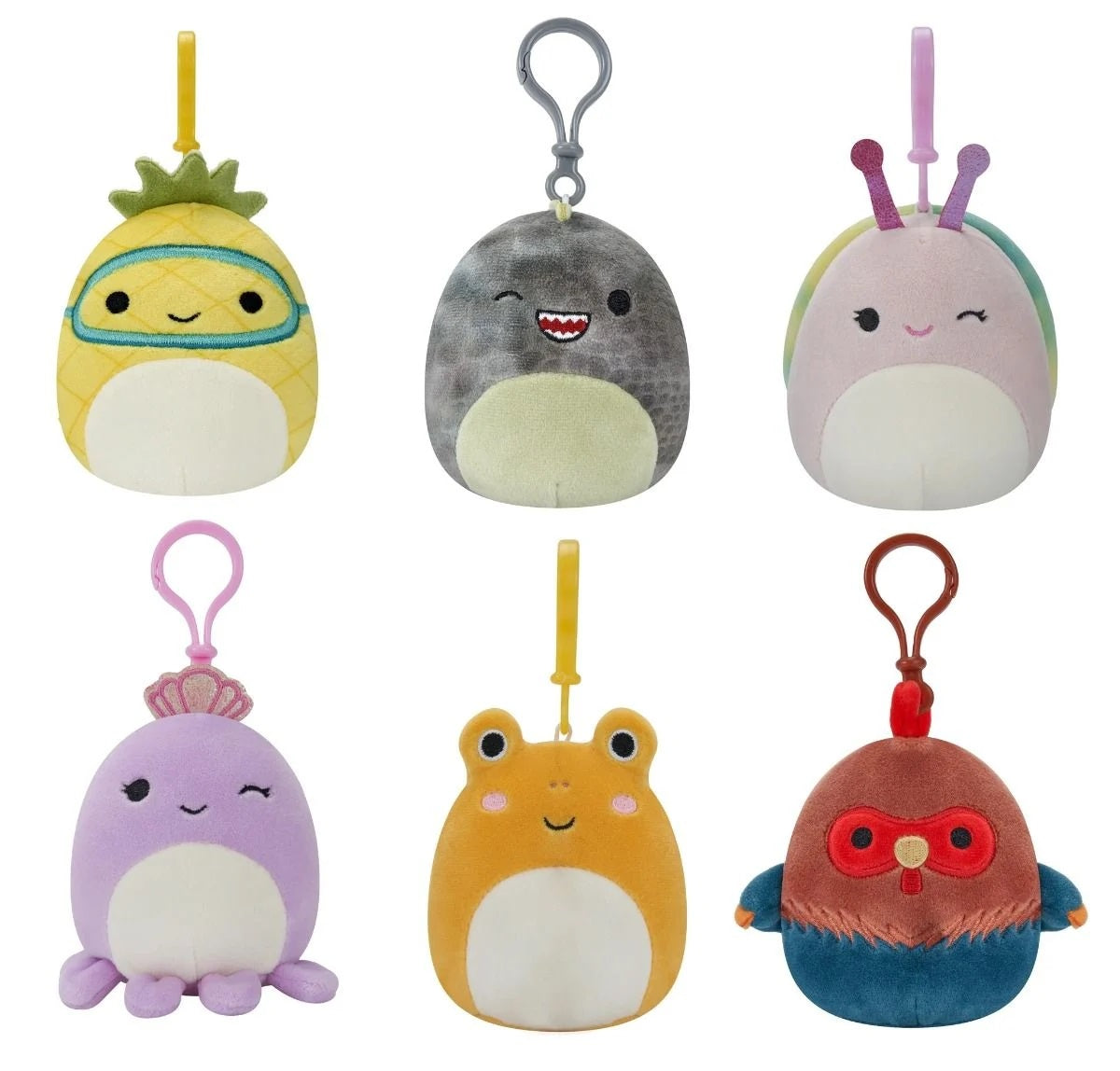 Squishmallow  3.5" - Clip On Wave 15 Assortment