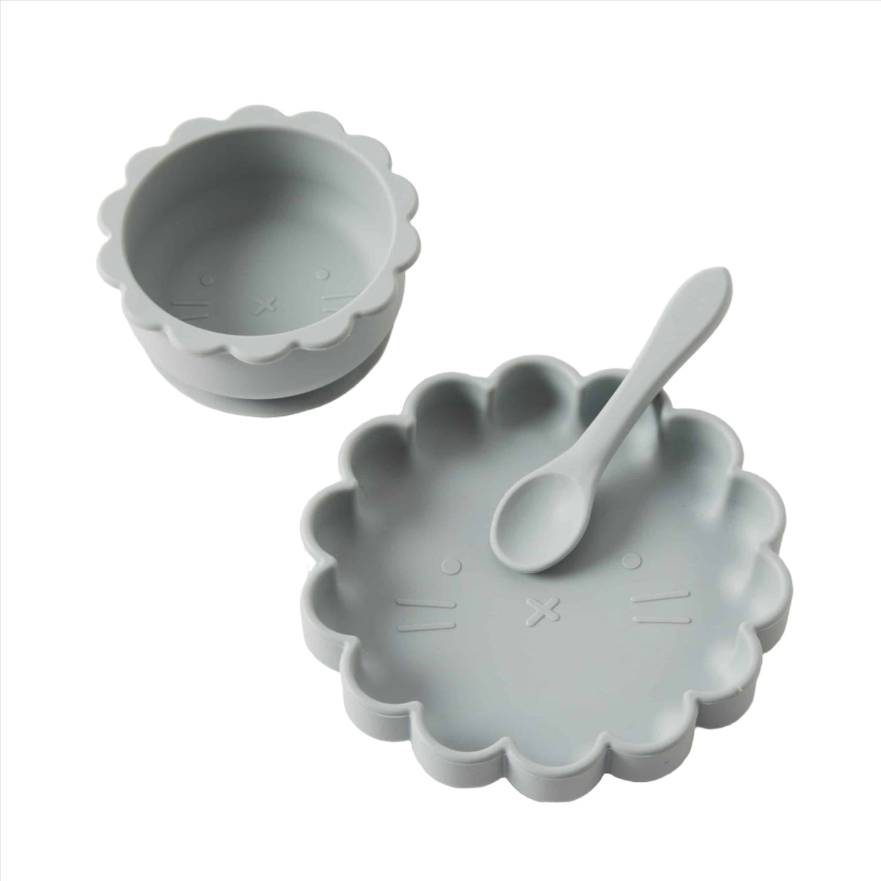 Henny Silicone 3pc Dining Set