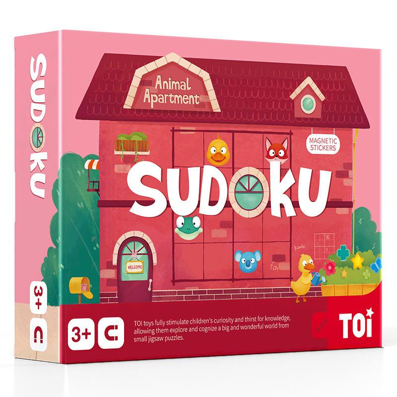 Magnetic Animal Apartment Sudoku