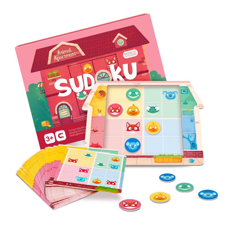 Magnetic Animal Apartment Sudoku
