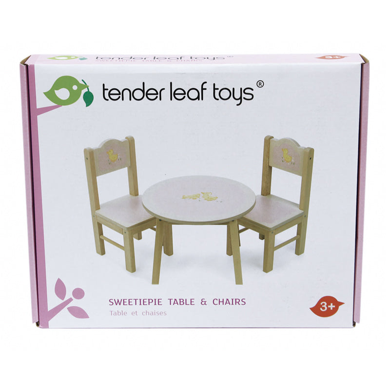 Sweetiepie Table and Chairs - Doll Set