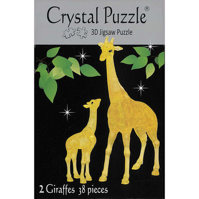 38 pc Crystal Puzzle - Giraffes