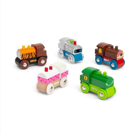 Themed Wooden Train - assorted