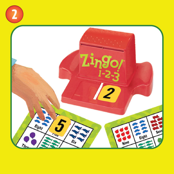 Zingo! Number Bingo! 1-2-3