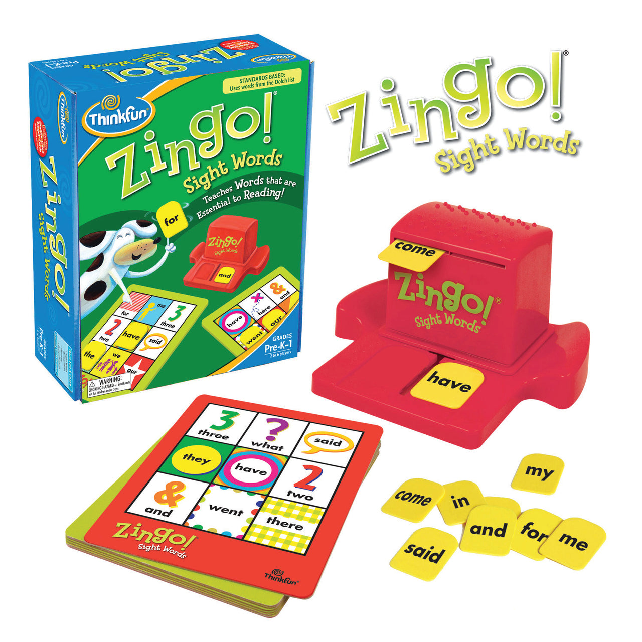 Zingo! Sight Words