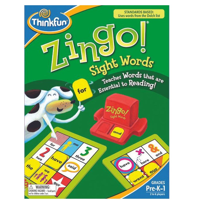Zingo! Sight Words