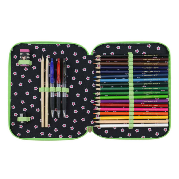 Pencil Case with Stationery - You brought me love