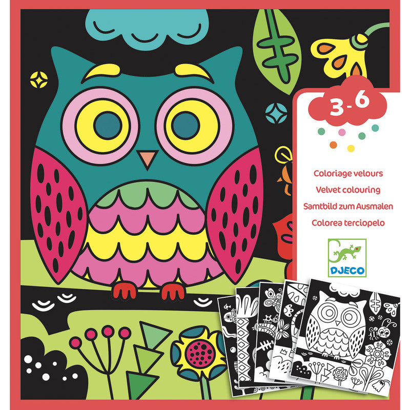 Velvet Colouring - Small – Toys and Tales