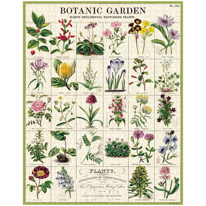 1000 pc Vintage Puzzle - Botanic Garden