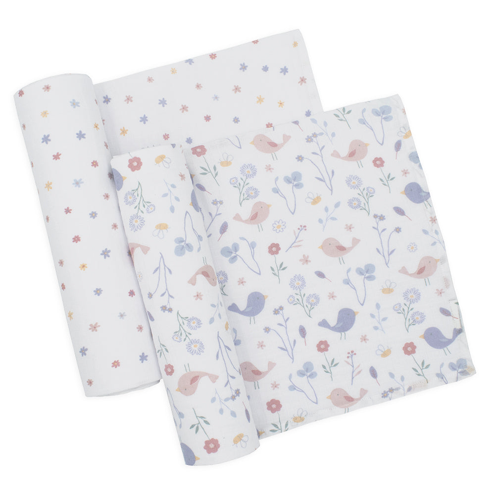 2pk Muslin Swaddles