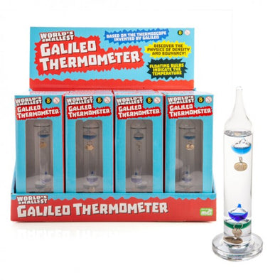 World's smallest Galileo Thermometer
