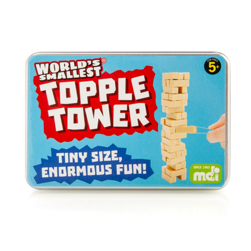 World's Smallest Topple Tower