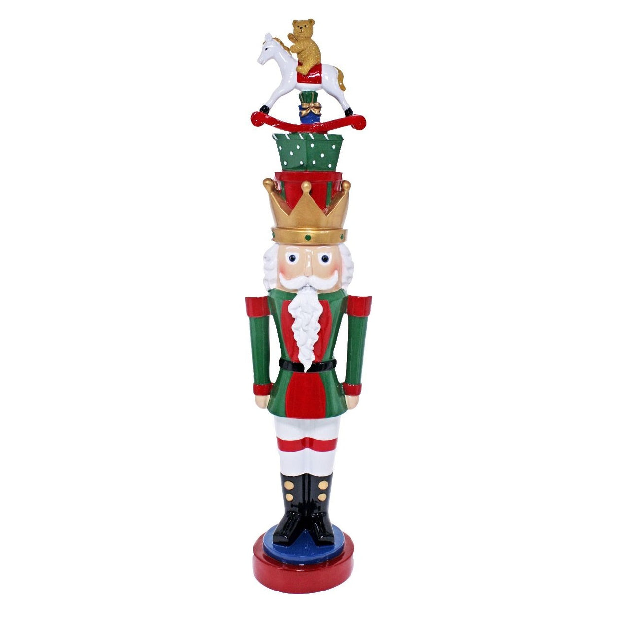 50cm Nutcracker with Rocking Horse