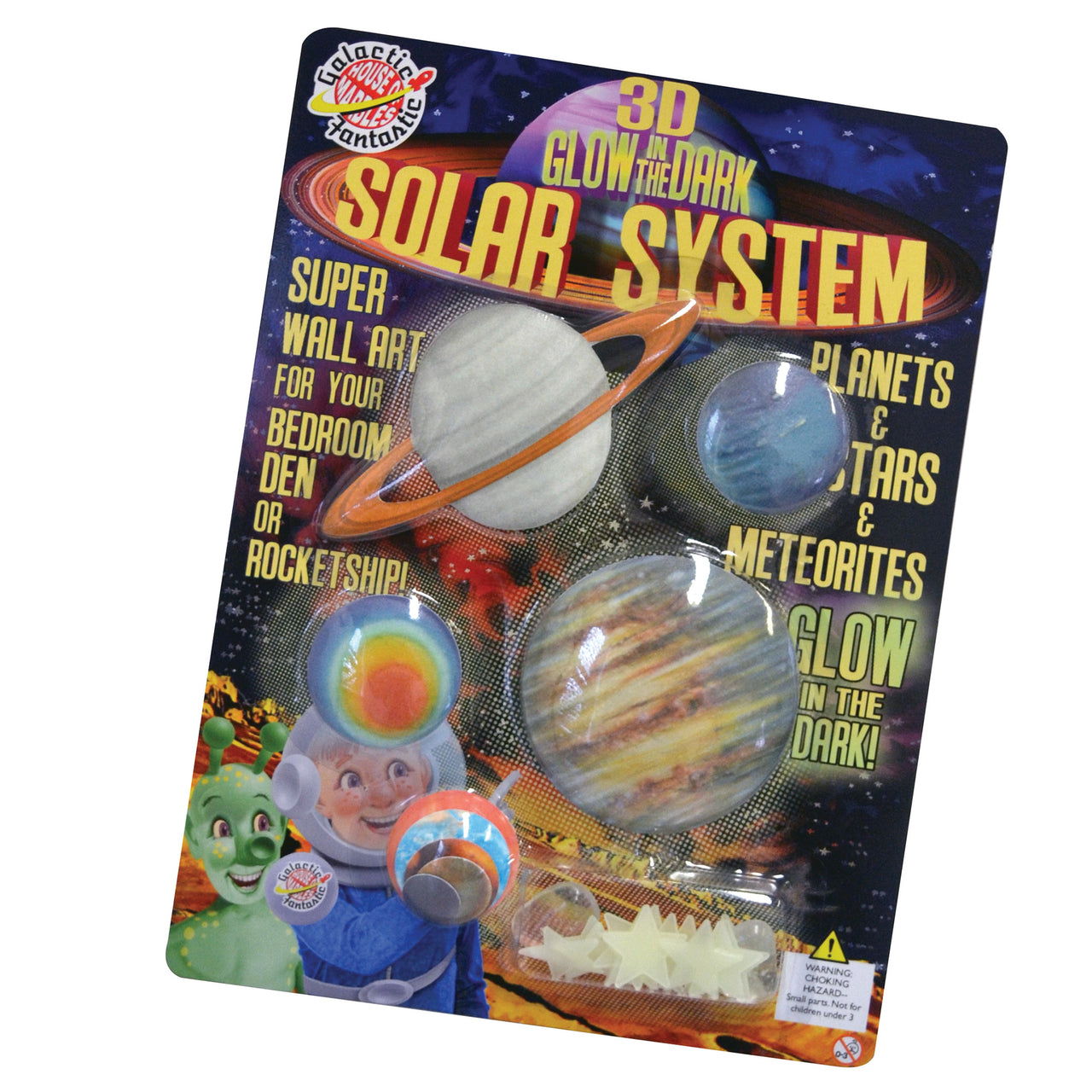 3D Glow In The Dark Solar System