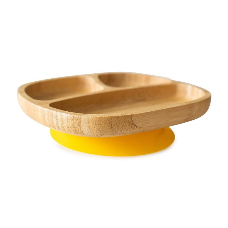 Bamboo 3 Section Suction Plate